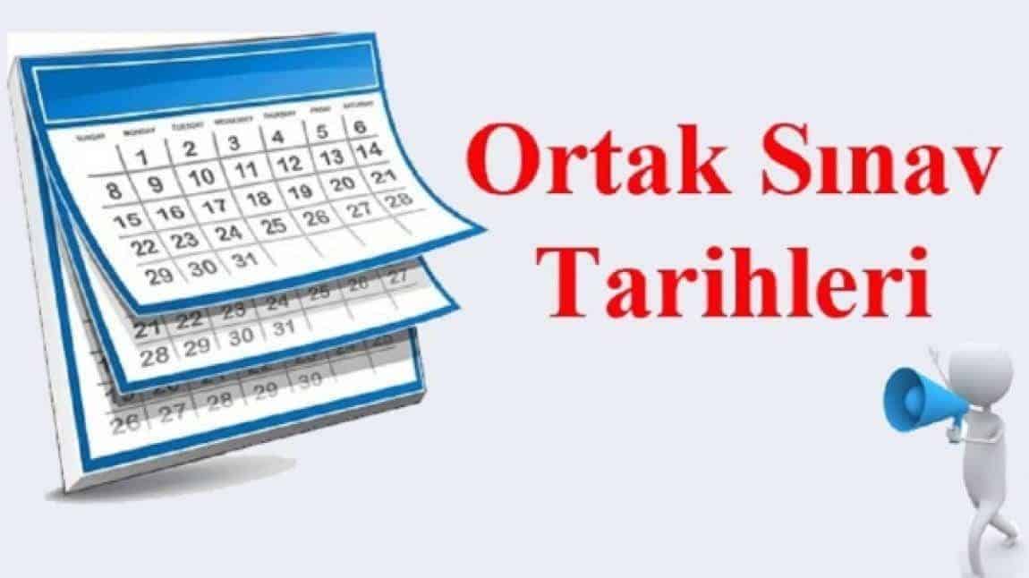 ORTAK SINAV TARİHLERİ